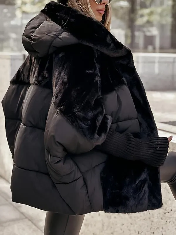 Lina | Oversized Teddy Puffer Coat