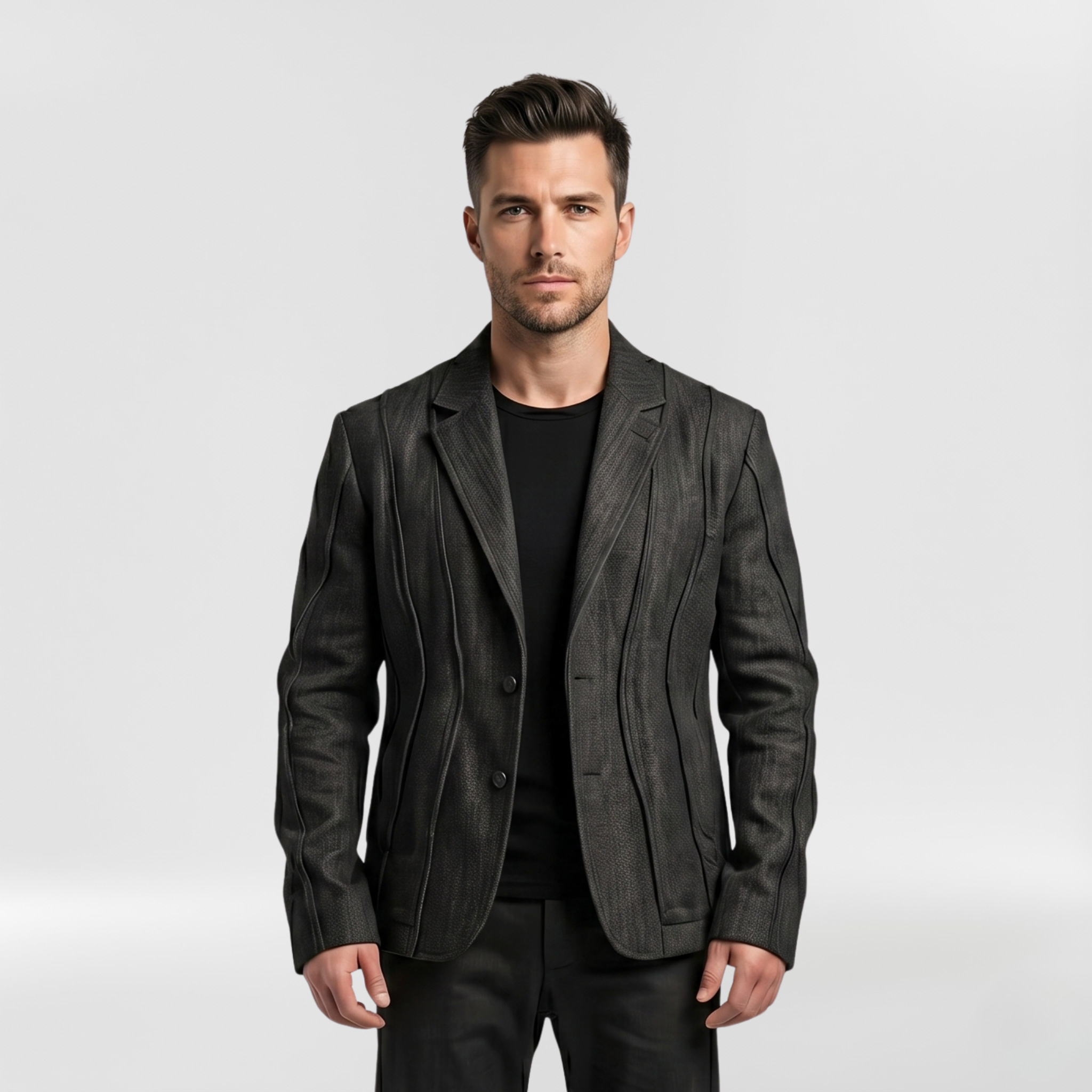 Noir Vector Blazer