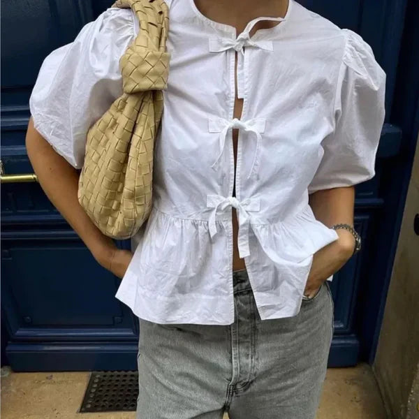 Gisou Elegant Striped Top