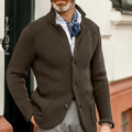 Kian™ | Elegant Ribbed Knitted Cardigan