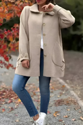 Irena™ | Classic Button-Up Coat