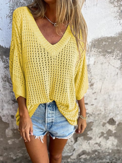 Nura Stylish V-Neck Top