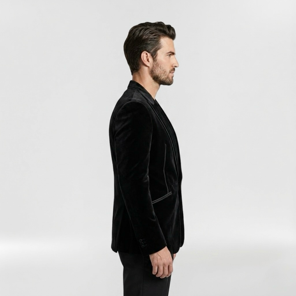 Noir Velocity Blazer