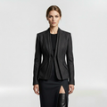 Sculpted Contour Evening Blazer