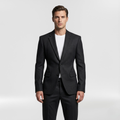 Obsidian Crest Suit Jacket