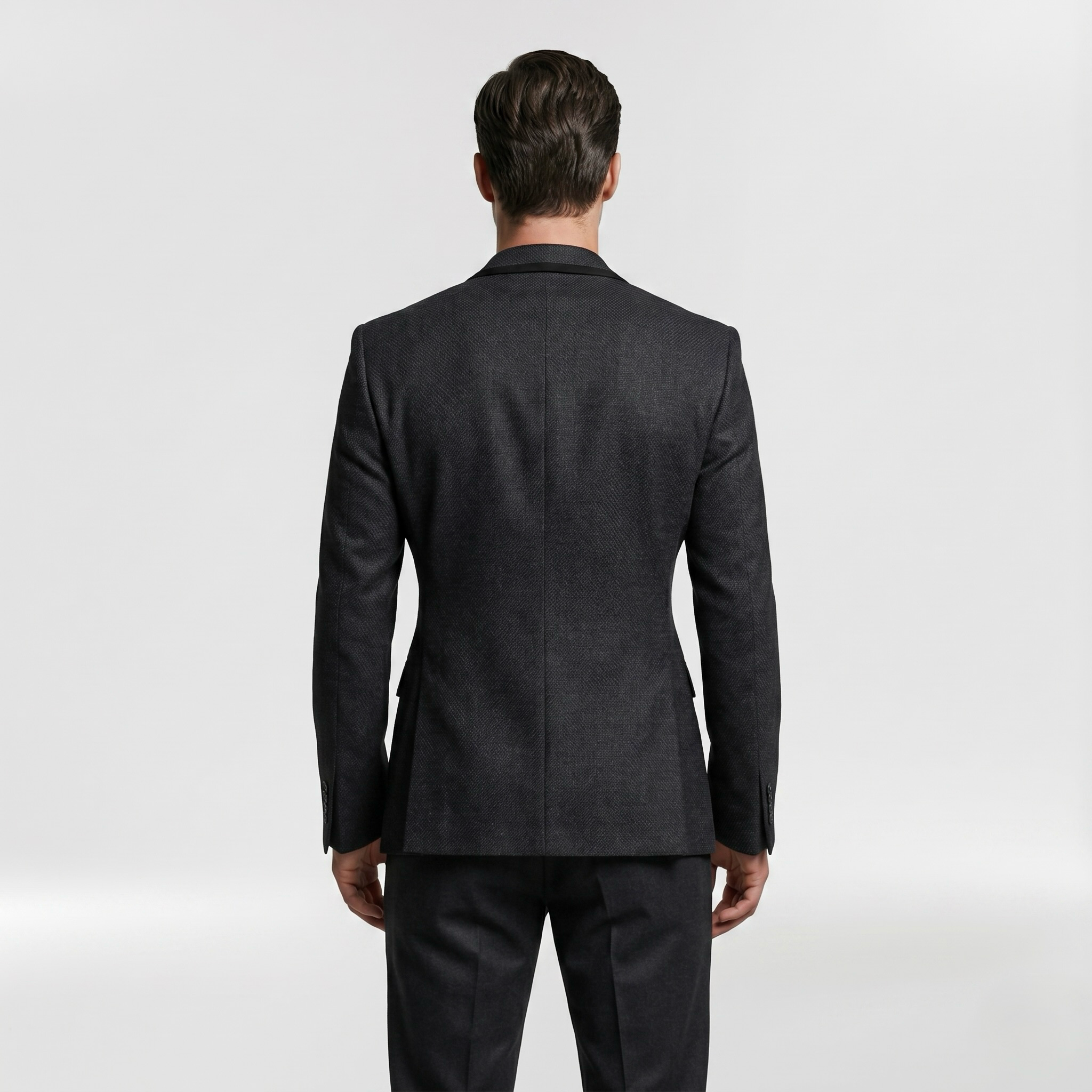 Obsidian Crest Suit Jacket