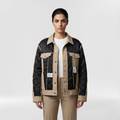 Hybrid Quilted Utility Overshirt Jacket