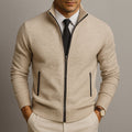 Davi™ | Modern Textured Zip Sweater