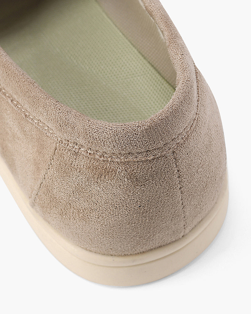 Men's Suede Loafers Slip-On Casual Shoes