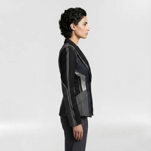 Architectural Panel Tailored Blazer