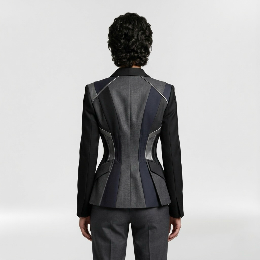 Architectural Panel Tailored Blazer