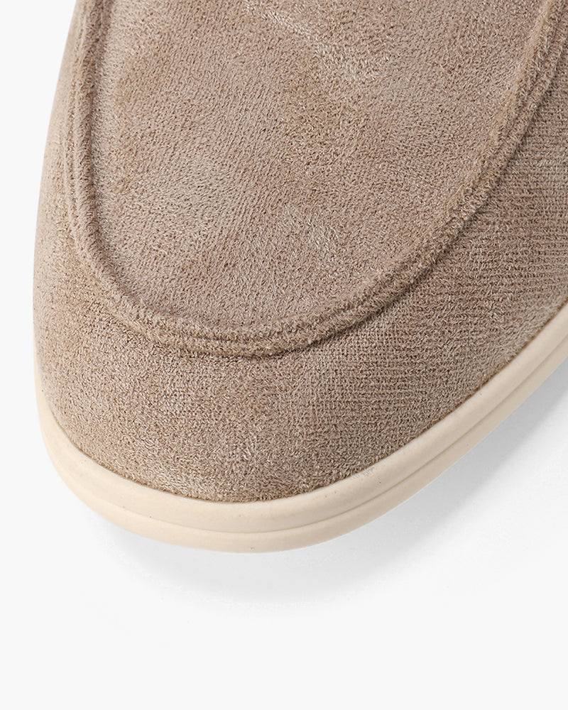 Men's Suede Loafers Slip-On Casual Shoes