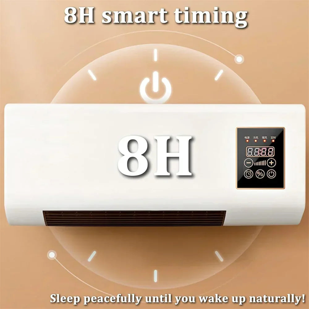Air Conditioner | Heating & Cooling | Wall-Mounted with Remote Control