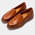 Upton | Cushioned Leather Driving Loafers