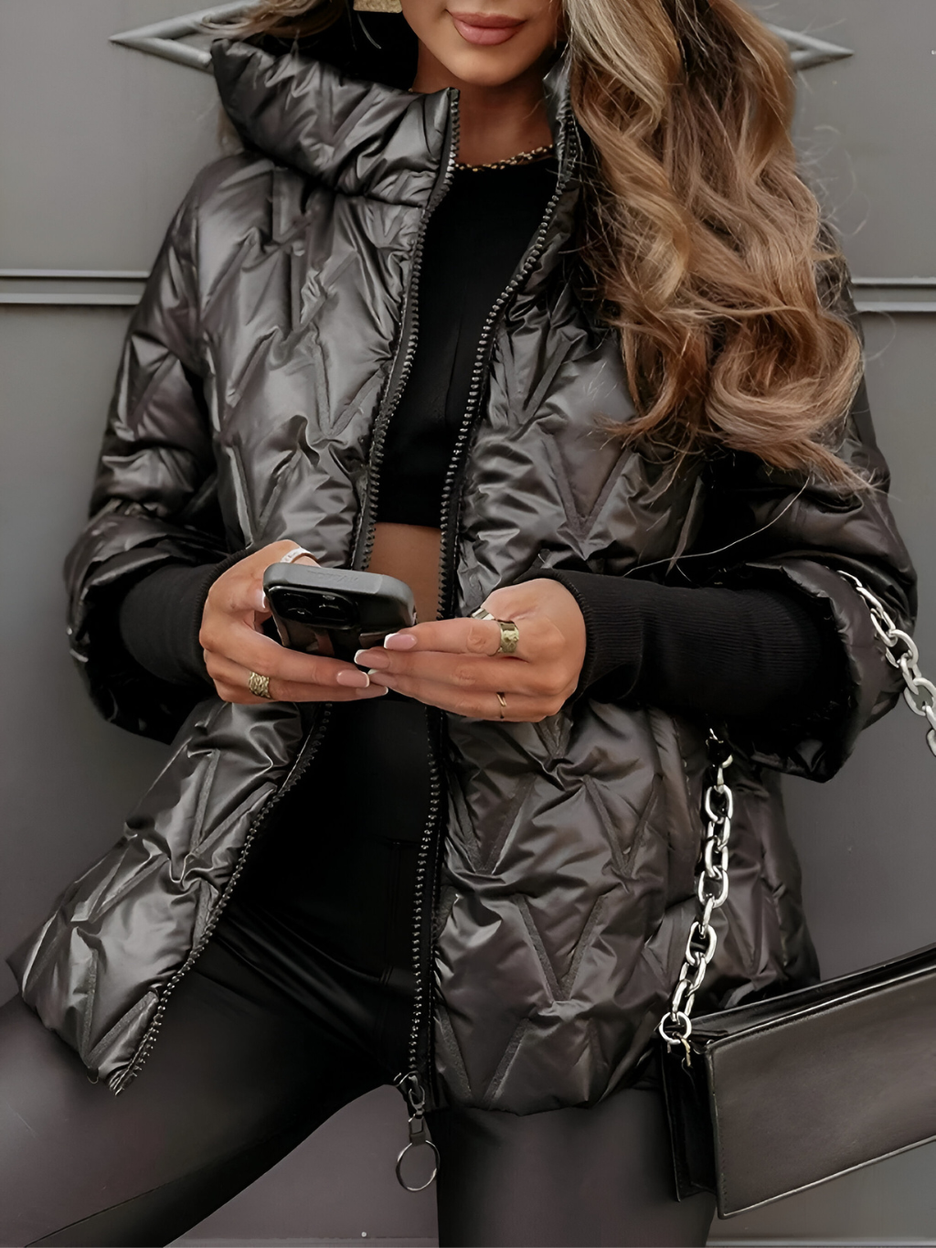 Aurora | Quilted Hooded Winter Coat