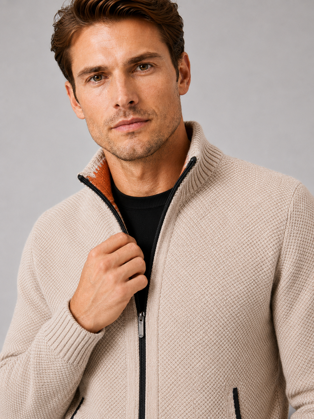 Ashton | Full-Zip Fleece Cardigan