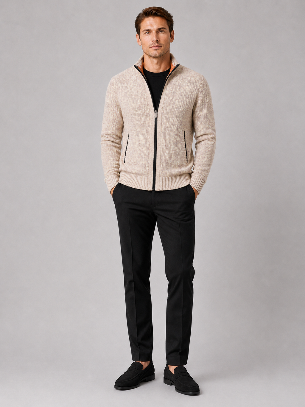 Ashton | Full-Zip Fleece Cardigan