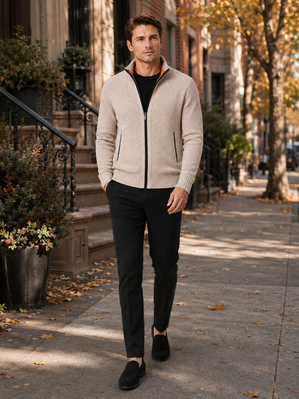 Ashton | Full-Zip Fleece Cardigan