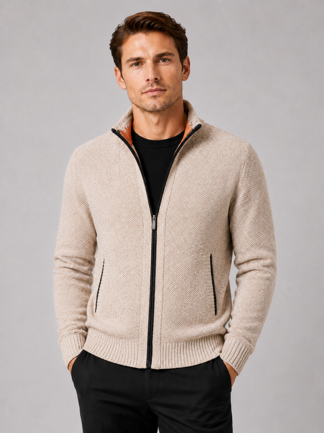 Ashton | Full-Zip Fleece Cardigan
