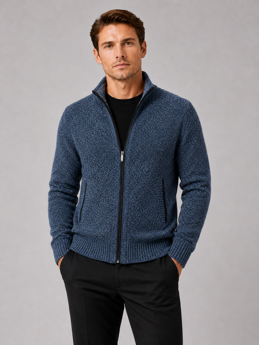 Ashton | Full-Zip Fleece Cardigan