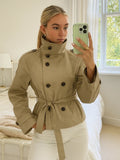Sira | Stylish Short Trench Coat