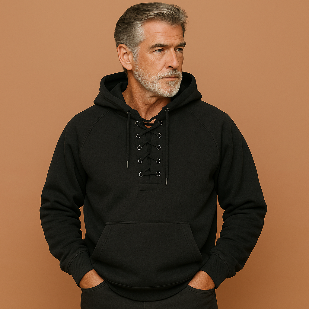 Lorin™ | Lace-Detail Hoodie