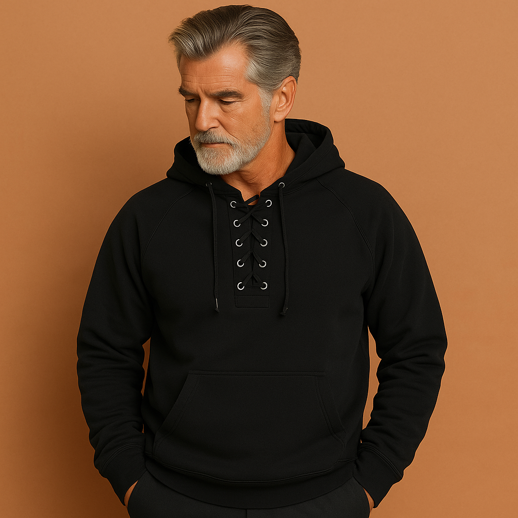 Lorin™ | Lace-Detail Hoodie