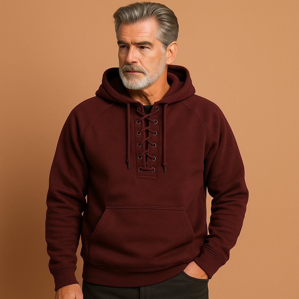 Lorin™ | Lace-Detail Hoodie
