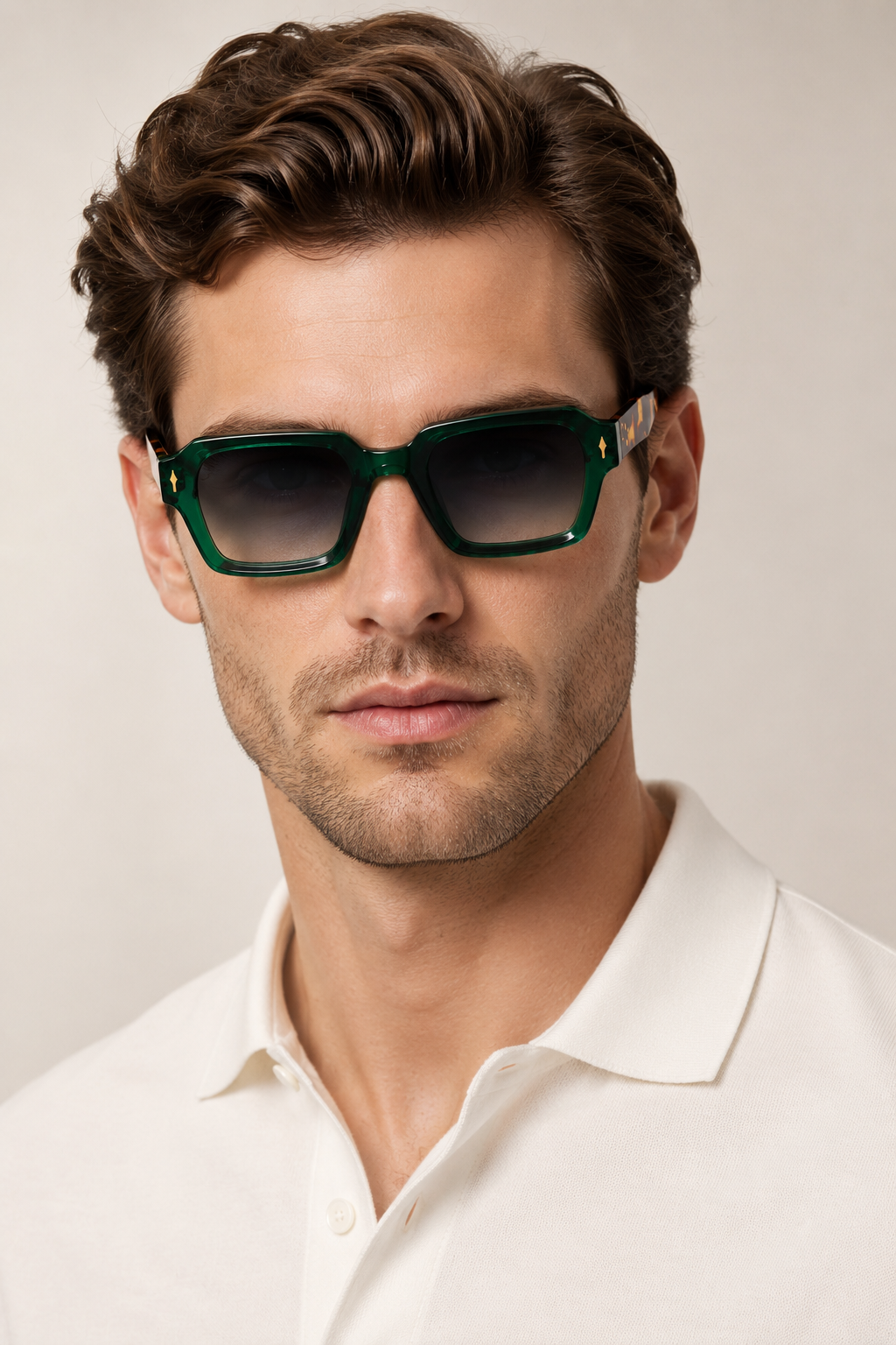 Cobalt Lucent Leopard Green