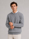 Truman | Cable-Knit Crew Neck Pullover