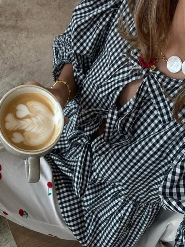 Gisou Elegant Striped Top