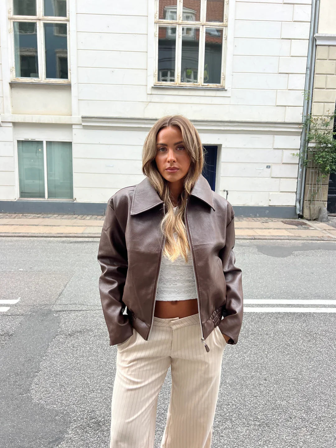 Mila™ | Leather Jacket