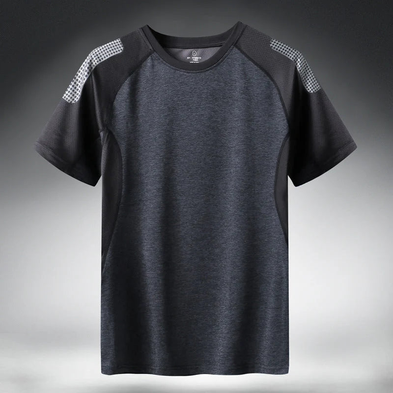 Lightweight Quick-Drying Men's Sports T-Shirt with Breathable Panels 0