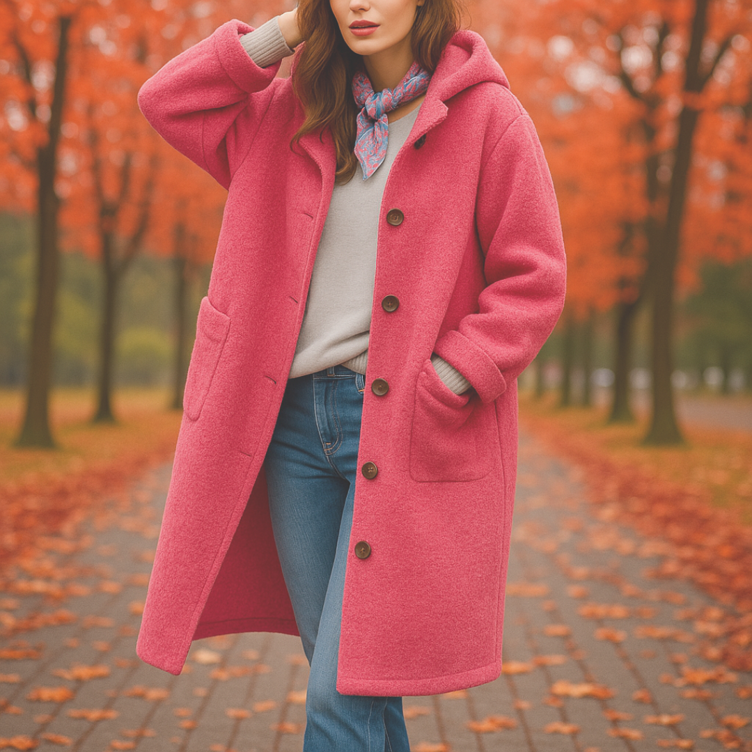 Liora™ | Cozy Oversized Wool Coat