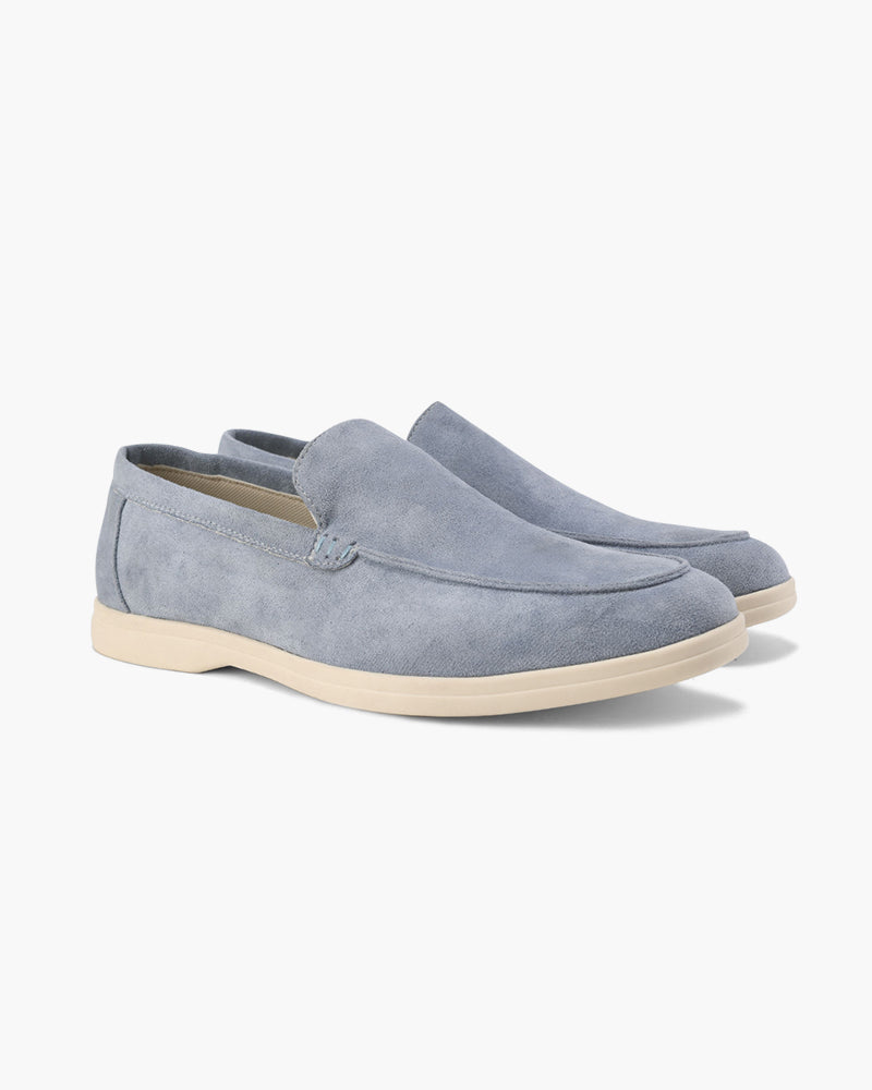 Men's Suede Loafers Slip-On Casual Shoes