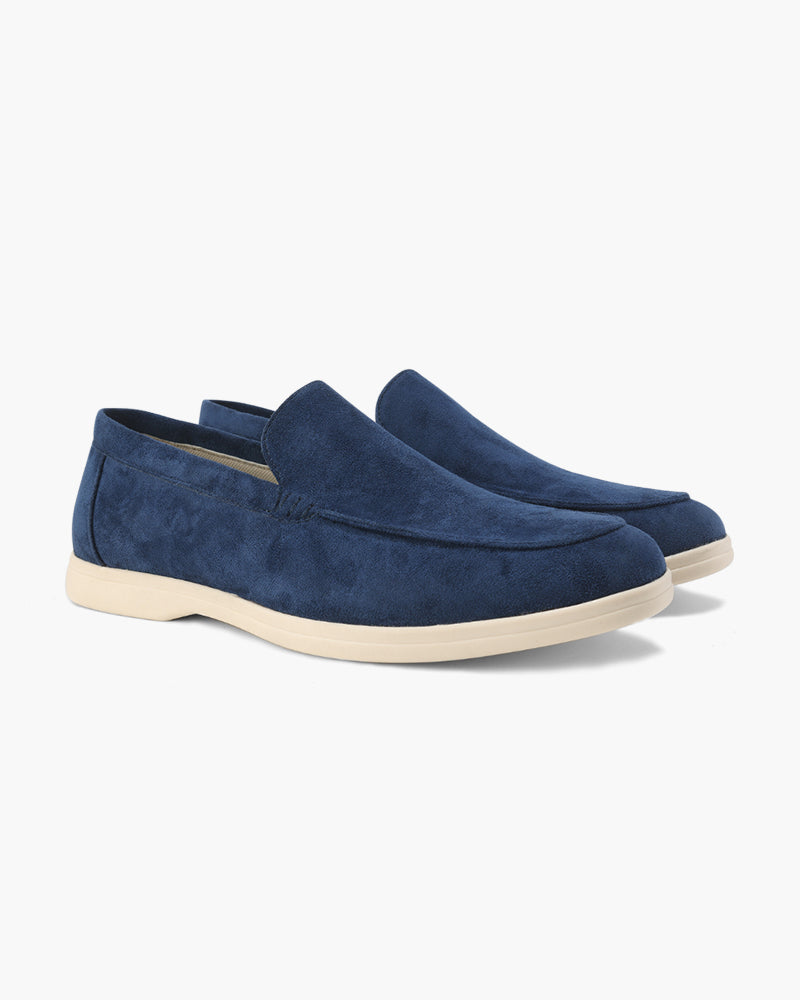 Men's Suede Loafers Slip-On Casual Shoes