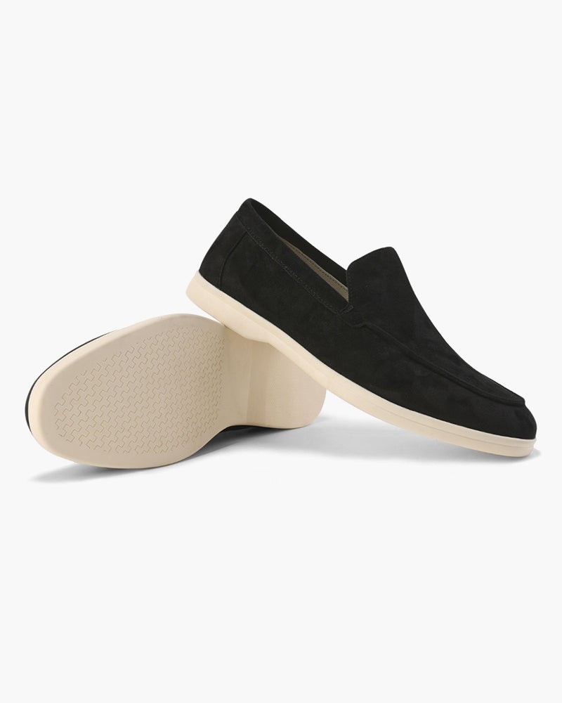 Men's Suede Loafers Slip-On Casual Shoes