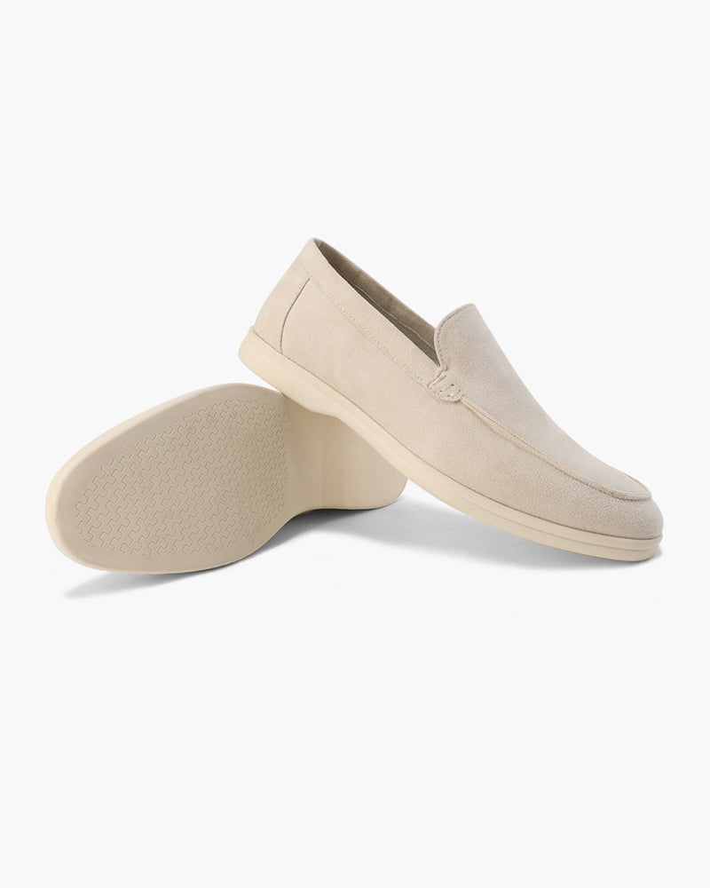Men's Suede Loafers Slip-On Casual Shoes