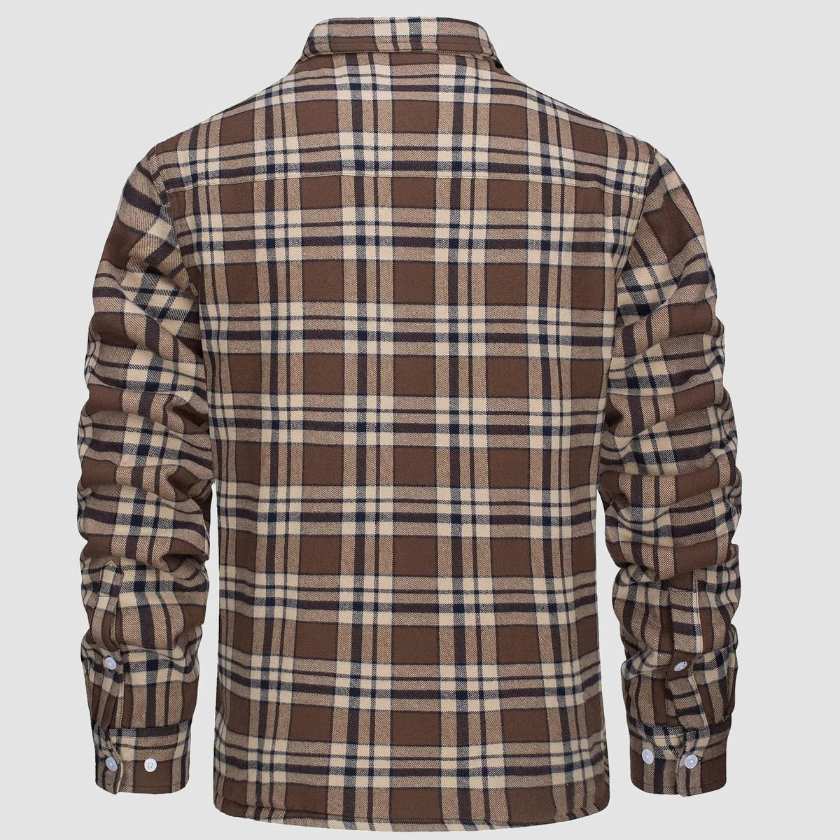 Arvid™ | Lined Checked Shirt Jacket