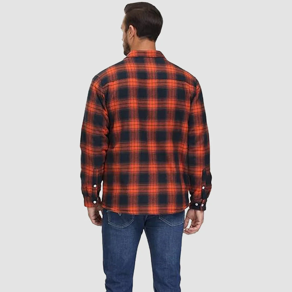 Arvid™ | Lined Checked Shirt Jacket