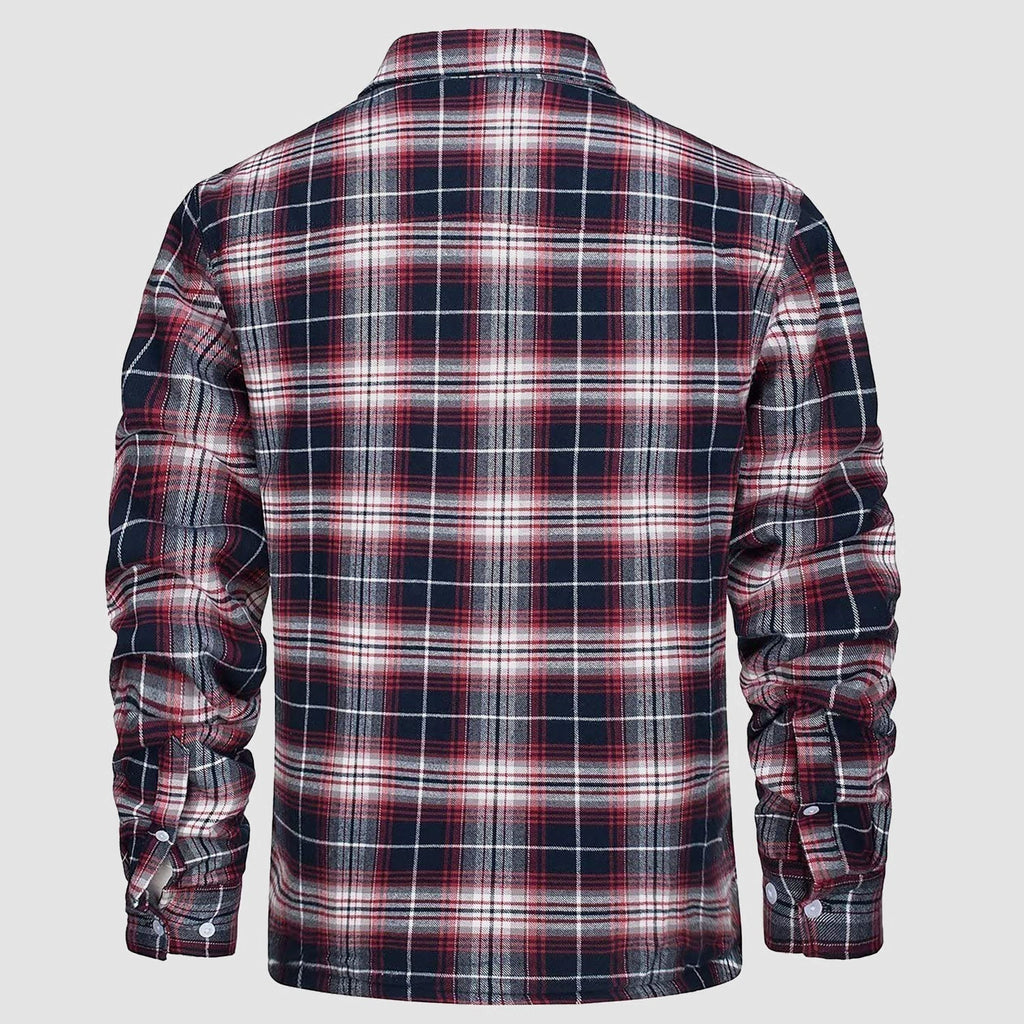 Arvid™ | Lined Checked Shirt Jacket