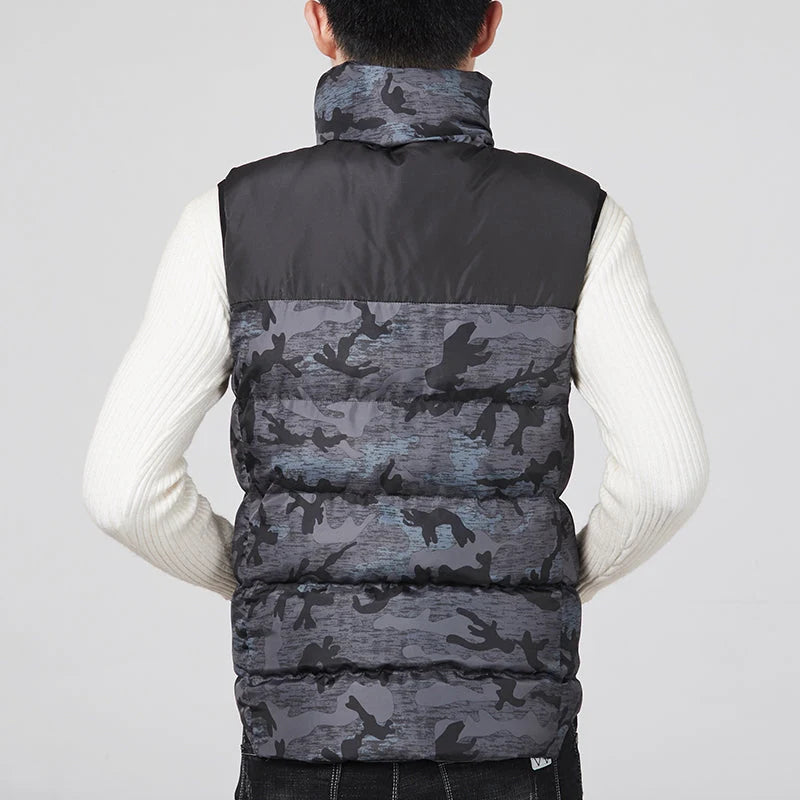 Men's Heated Gilet Body Warmer with Adjustable USB Heat Control 3