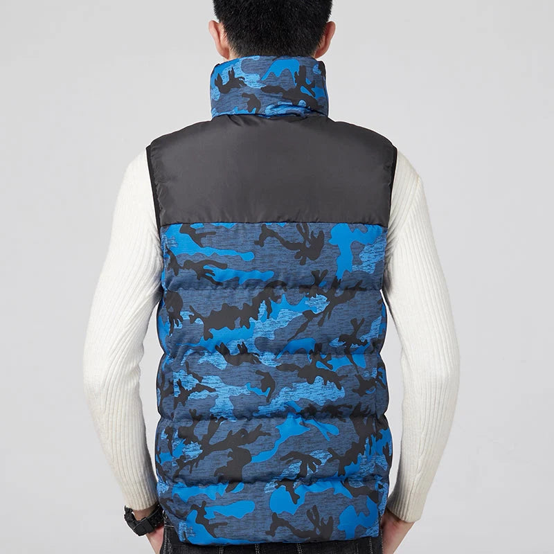 Men's Heated Gilet with Adjustable USB Temperature Control 2