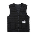 Men's Heated Padded Vest with Adjustable USB Power Control 0