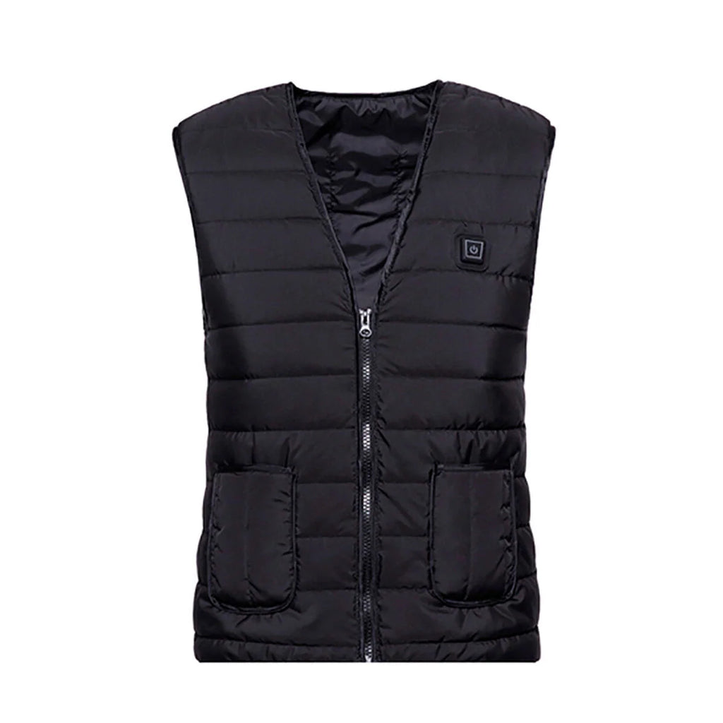 Men's Heated Padded Vest with Adjustable USB Power Control 1