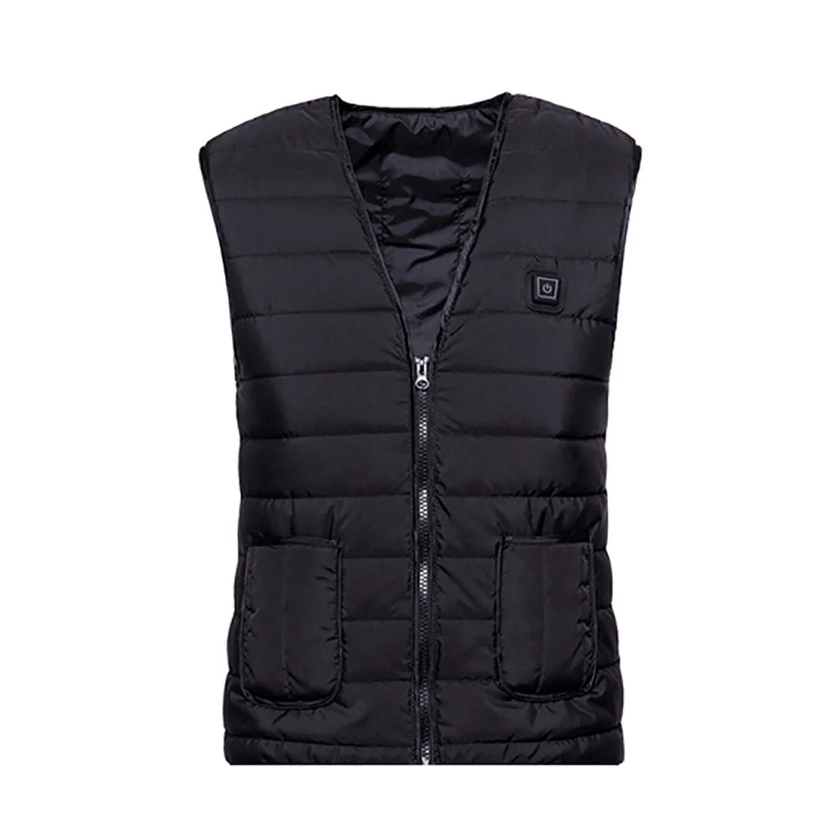 Men's Heated Padded Vest with Adjustable USB Power Control 1