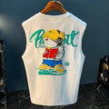 Men's Sleeveless Cotton T-Shirt for Breathable Comfort and Active Wear 0