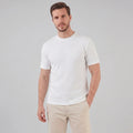 Men's Slim Fit Ribbed Crew Neck T-Shirt 0