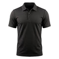 Men's Stretch Polo Shirt with Textured Finish and Classic Collar 0