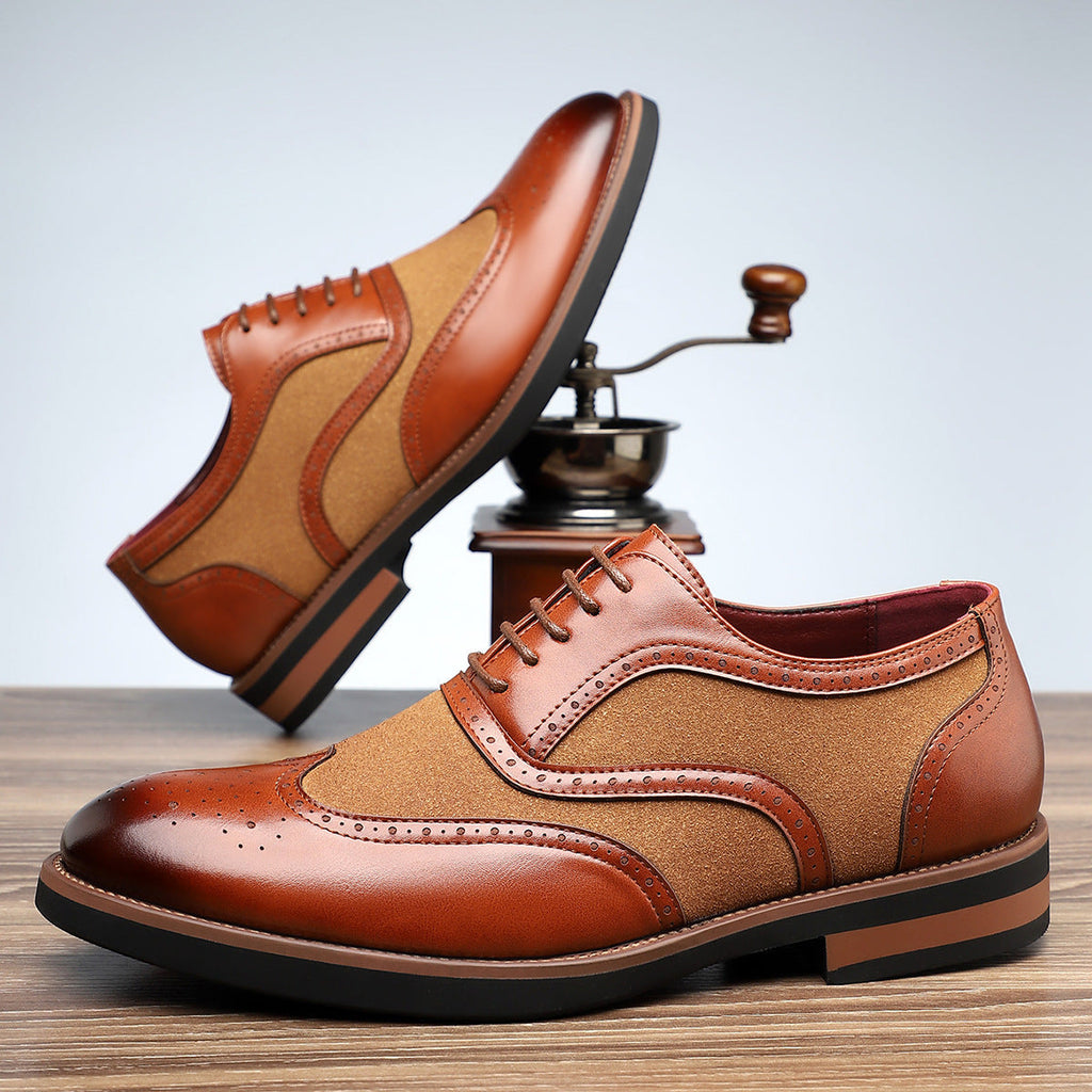 Monroe | Brogue Oxford Dress Shoes